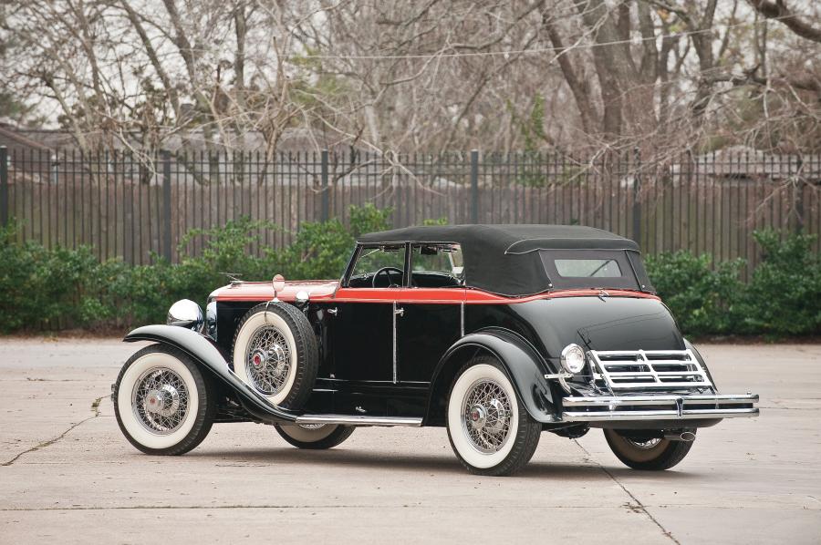  Duesenberg J521/2550 Riviera Phaeton by Brunn 1934 года  (фото 9 из 34)